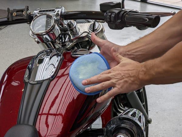 Cleaning and Surface Preparation motorcycle