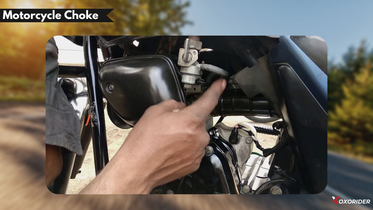 Cover Motorcycle Choke