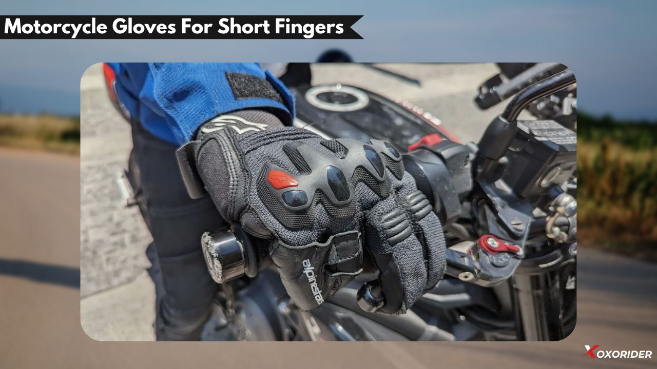 Cover Motorcycle Gloves For Short Fingers