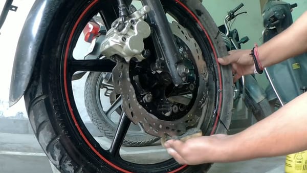 Squeaking or Squealing Sounds motorcycle brake pads