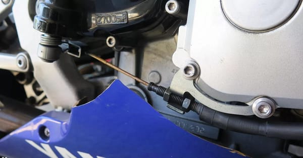 motorcycle clutch cable adjustment